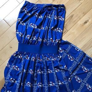 Open Shoulders Maxi Dress